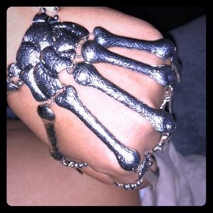 Skeleton hand costume jewelry